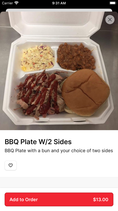 BAMA BOYS BBQ iPhone screenshot 4 - Food & Drink app