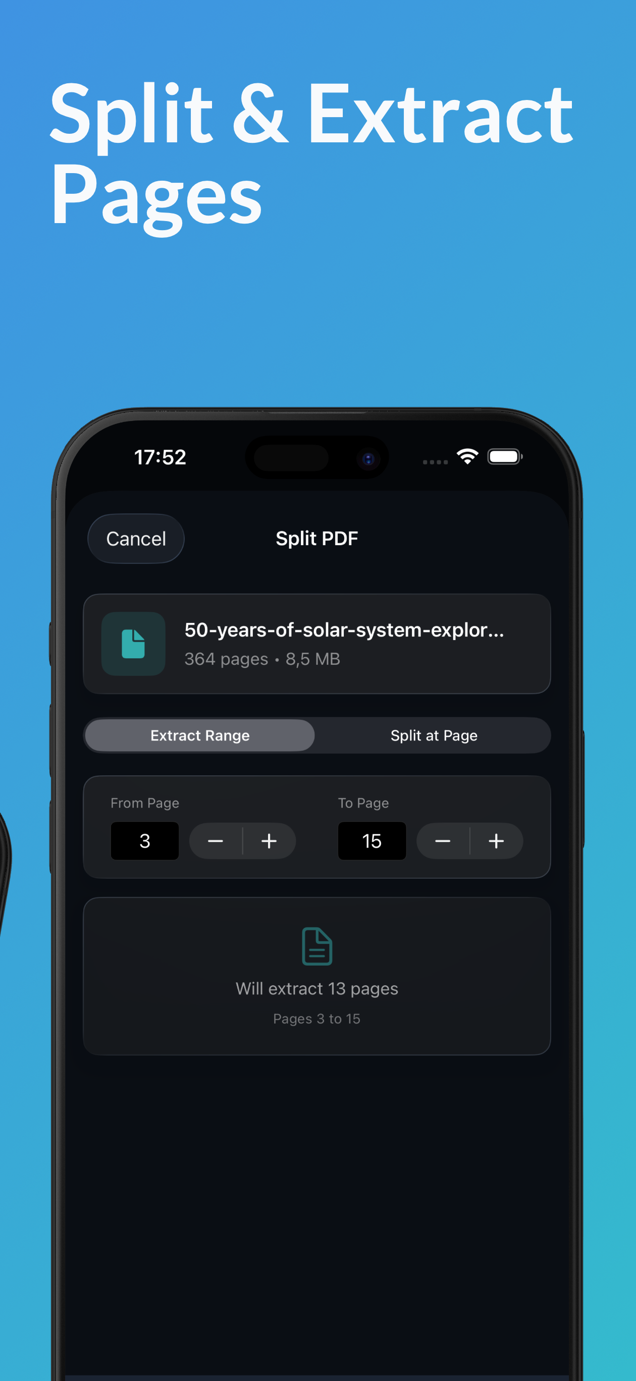 Mino - PDF Compressor & Merger screenshot 4