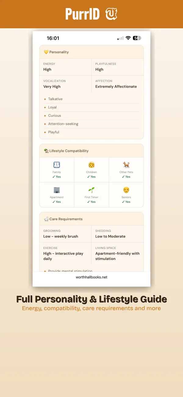 Screenshot #2 pour PurrID – Cat Breed Identity