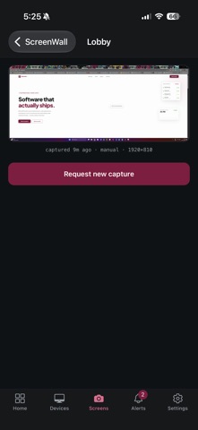 KioskCore iPhone screenshot