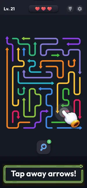 Arrow Rush: Escape Puzzle screenshot 1