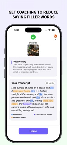 Flowency: Verbal Fluency Coach Screenshot 5 of 10