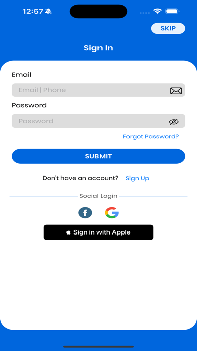 DeliveryForX Customer Screenshot