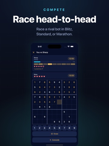 Puzzlesight - Sudoku AI iPad screenshot