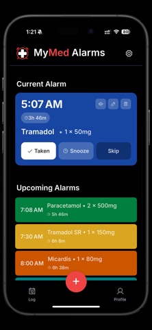 MyMed Alarms screenshot