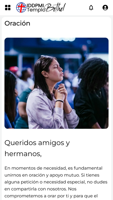 IDDPMI TEMPLO BETHEL Screenshot