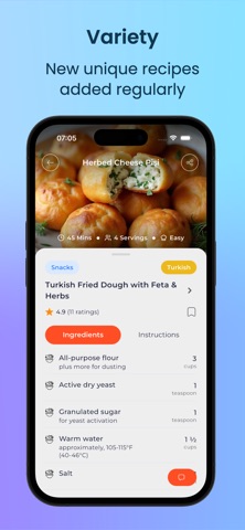 Unique Flavors screenshot