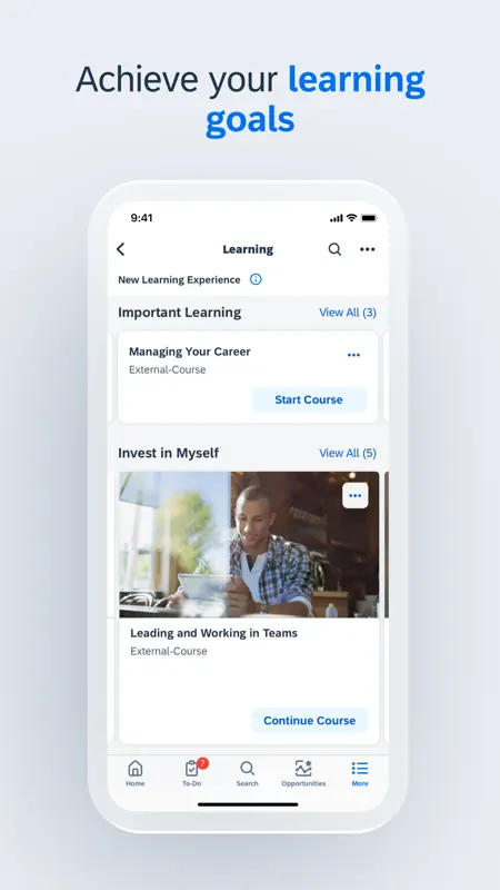 SAP SuccessFactors Mobile screenshot 4 of 9