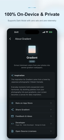 Gradient - Color Palette Maker Screenshot 5 of 5