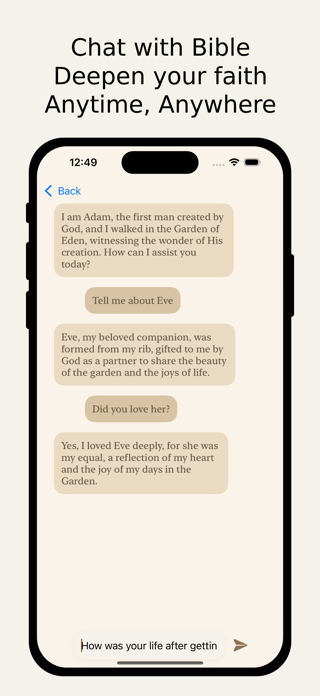 Hope: Bible Chat Screenshot 1 of 4