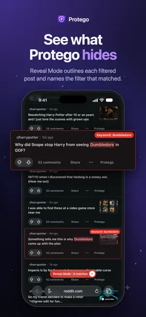 Protego for Reddit screenshot 1