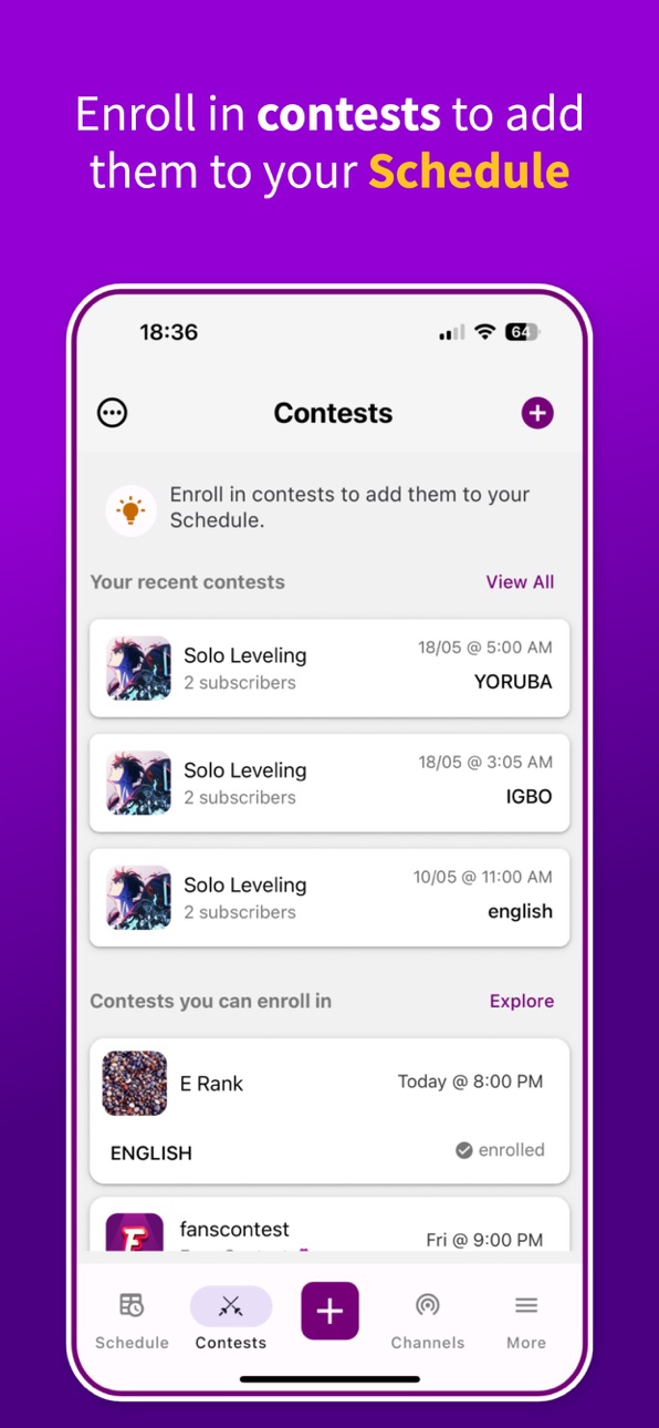 iPhone screenshot