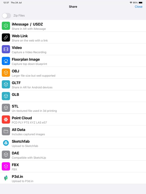 3d Scanner App™ iPad app afbeelding 5