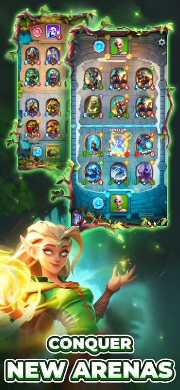 ARCANE RUSH: Auto Battler screenshot 5