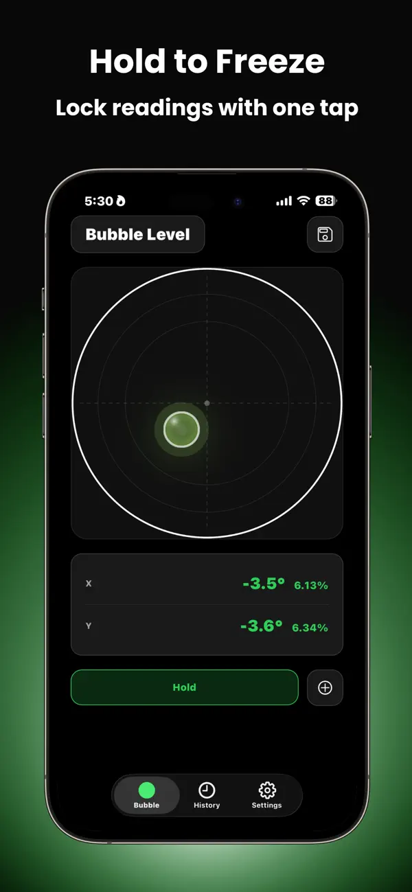 Screenshot #3 pour Bubble Level: Pro Measure Tool