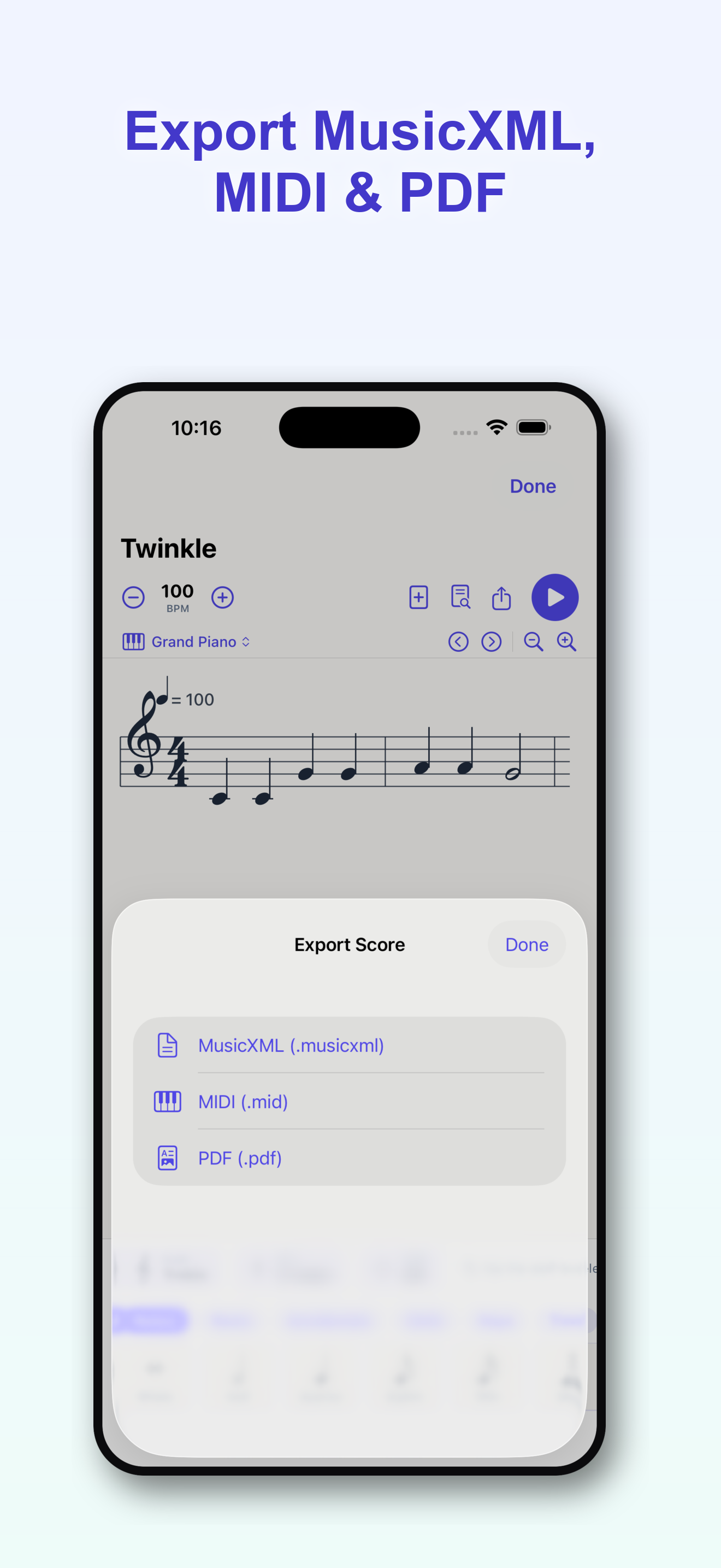 Sheet Music• screenshot 4