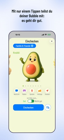 Knuff - Check-in und Chat iPhone screenshot 2