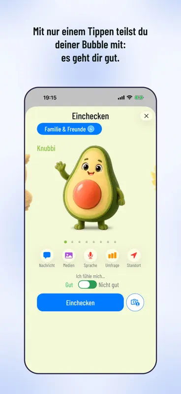 Knuff - Check-in und Chat screenshot 2 of 6