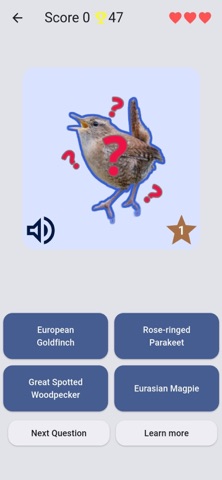 ChirpQuiz screenshot