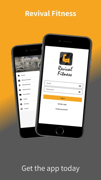 Revival Fitness Member App Screenshot