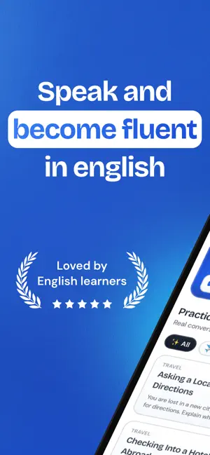 Fluentr - Speak English AI screenshot 1