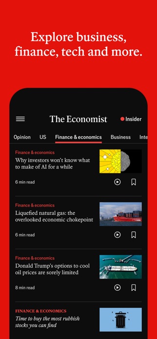 The Economist - News, Podcasts スクリーンショット2