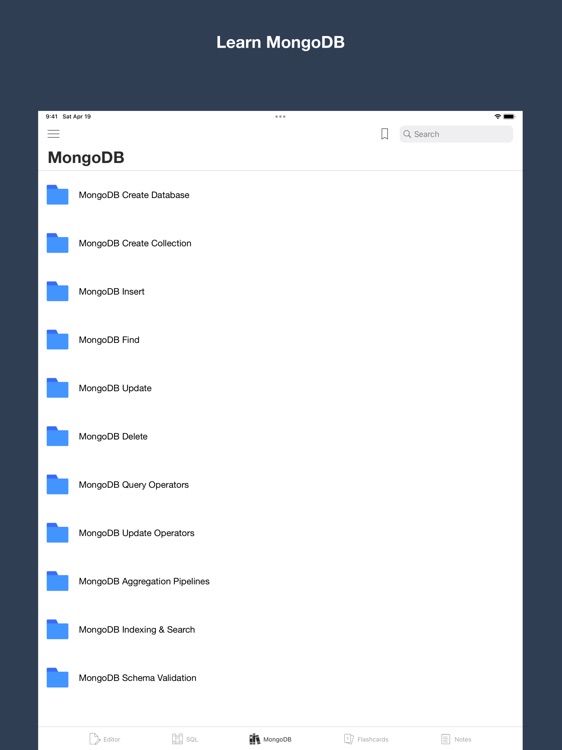 SQL and MongoDB interview screenshot-4