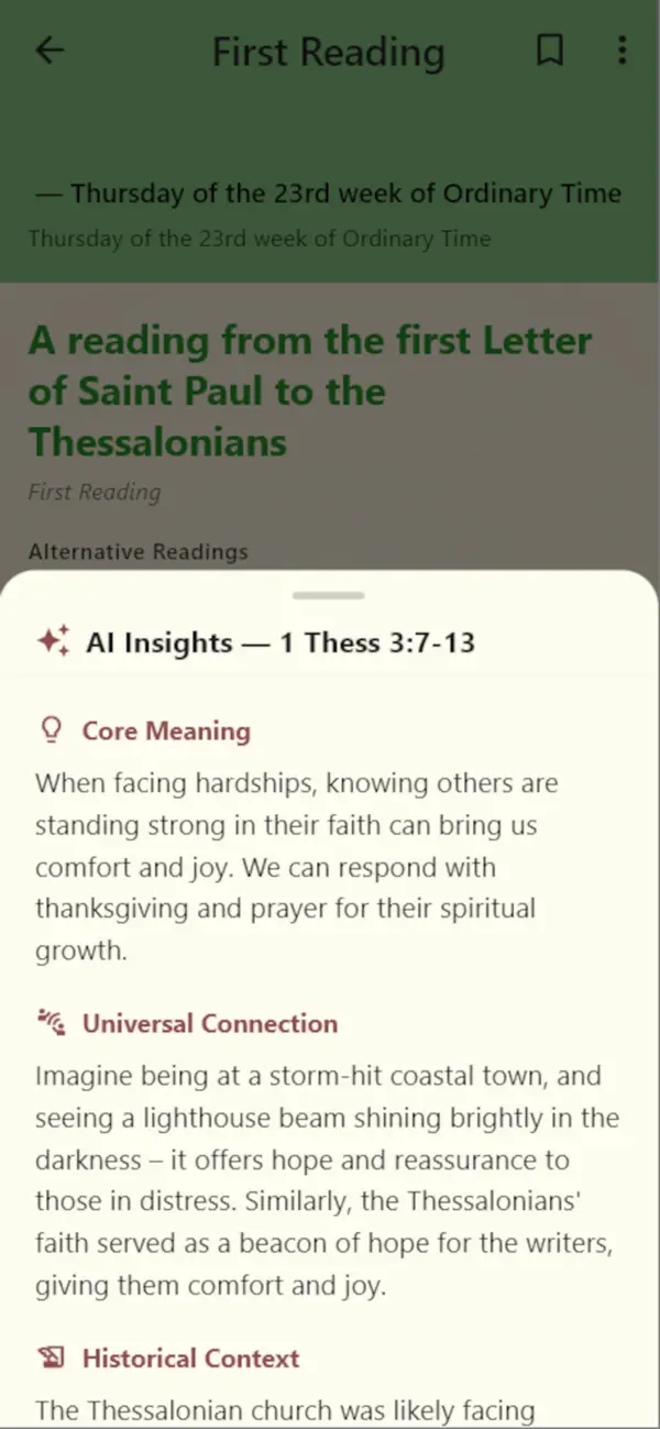 Screenshot #3 pour Catholic Daily Missal