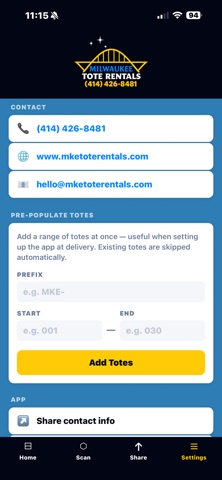 Milwaukee Tote Rentals screenshot 3