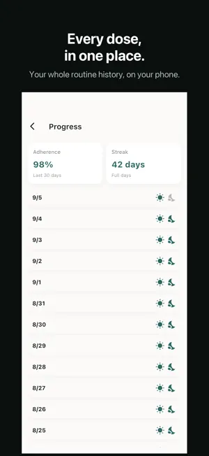 MinoxTrack: Minoxidil Tracker screenshot 2