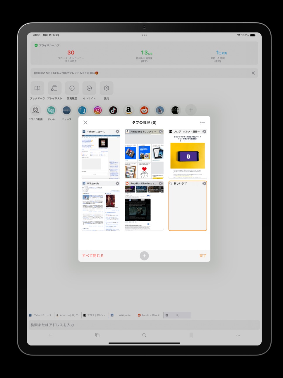 iPad screenshot