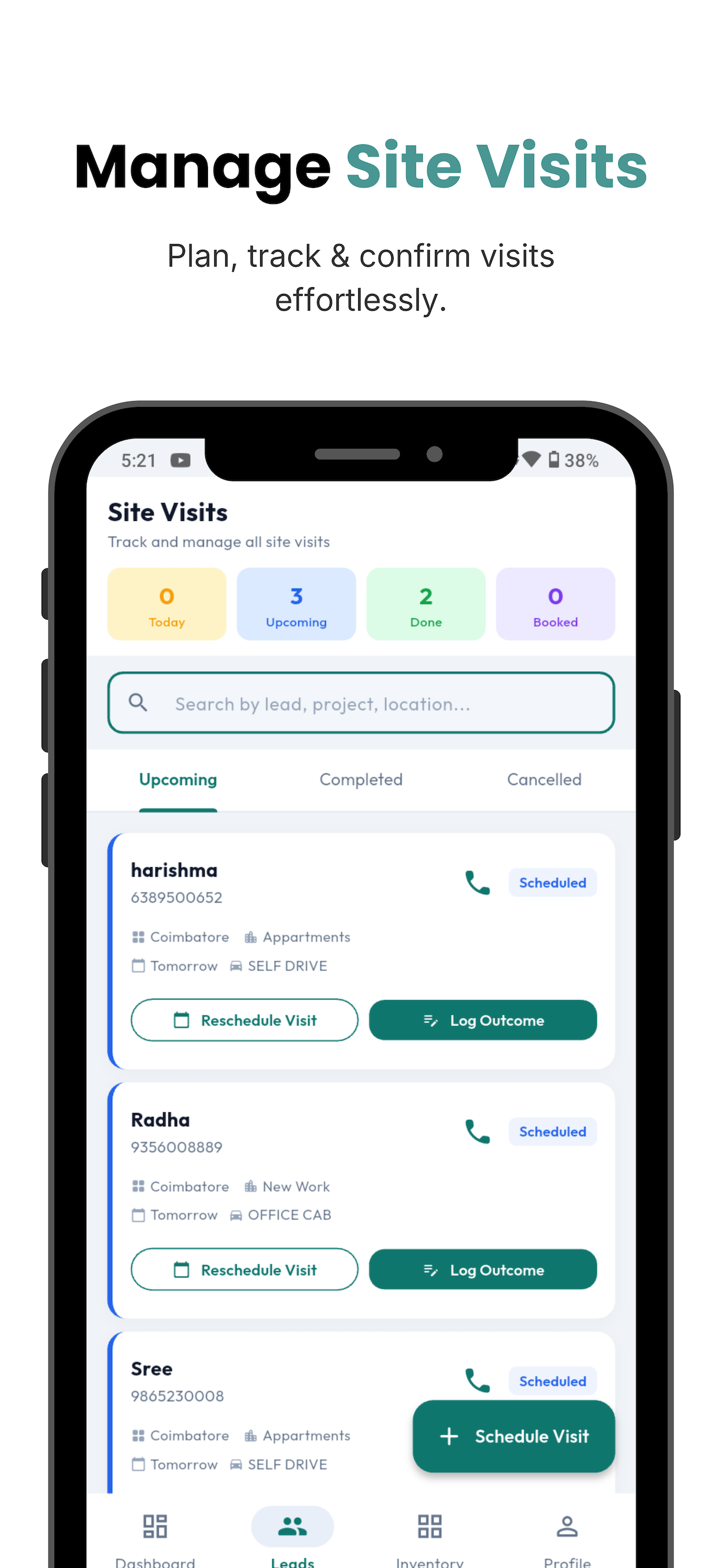 Business i - Real Estate CRM screenshot 3