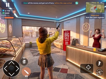 Grand Crime RP Life Simulator iPad screenshot