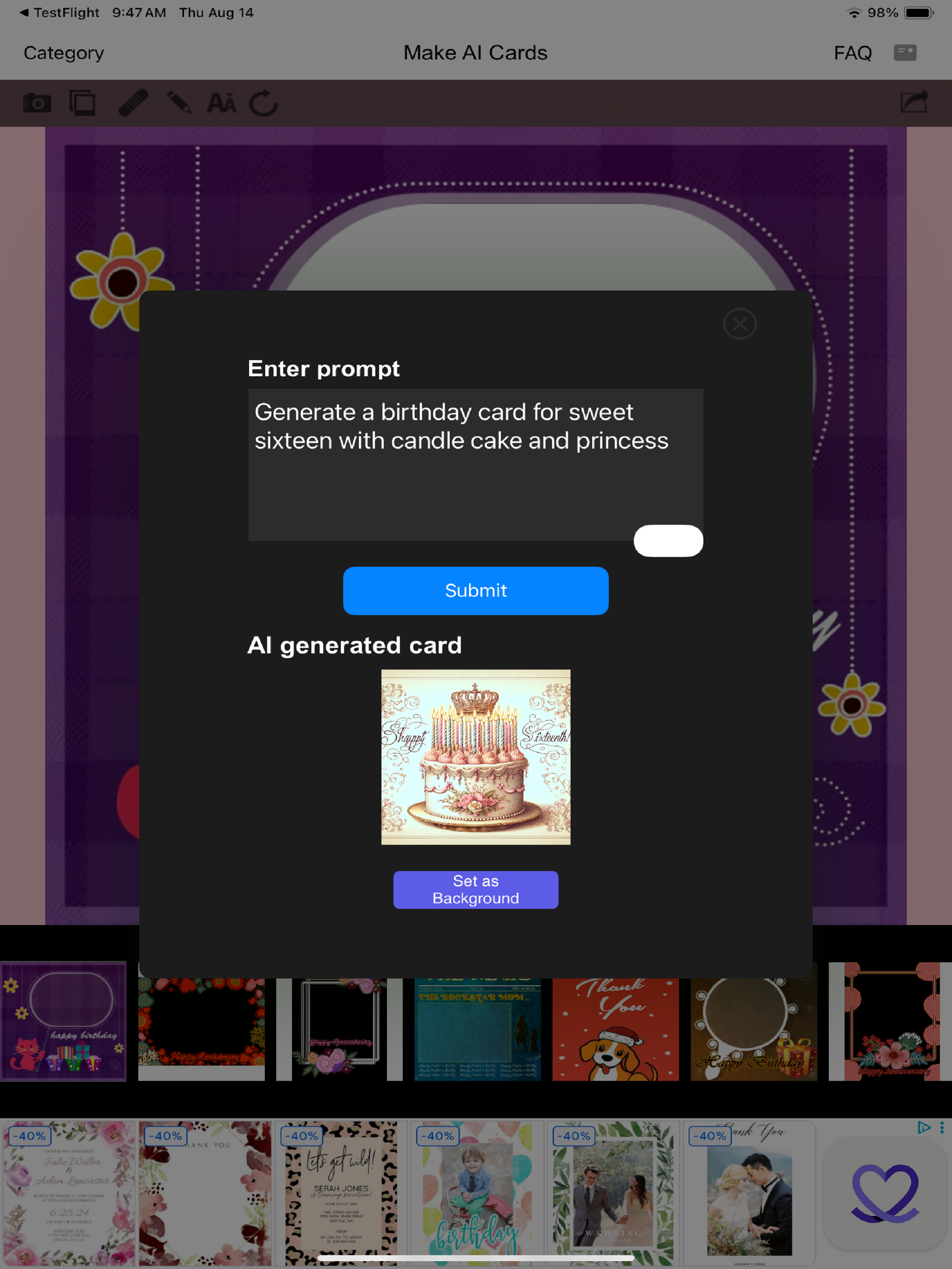 Got Free Cards: AI cards