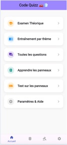 Code de la route : quiz & test screenshot