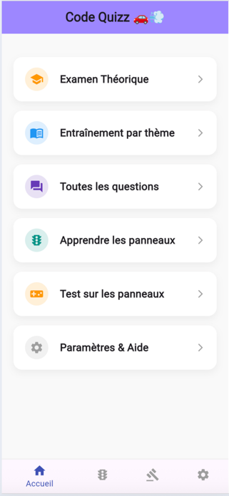 Code de la route : quiz & test Screenshot 1 of 7