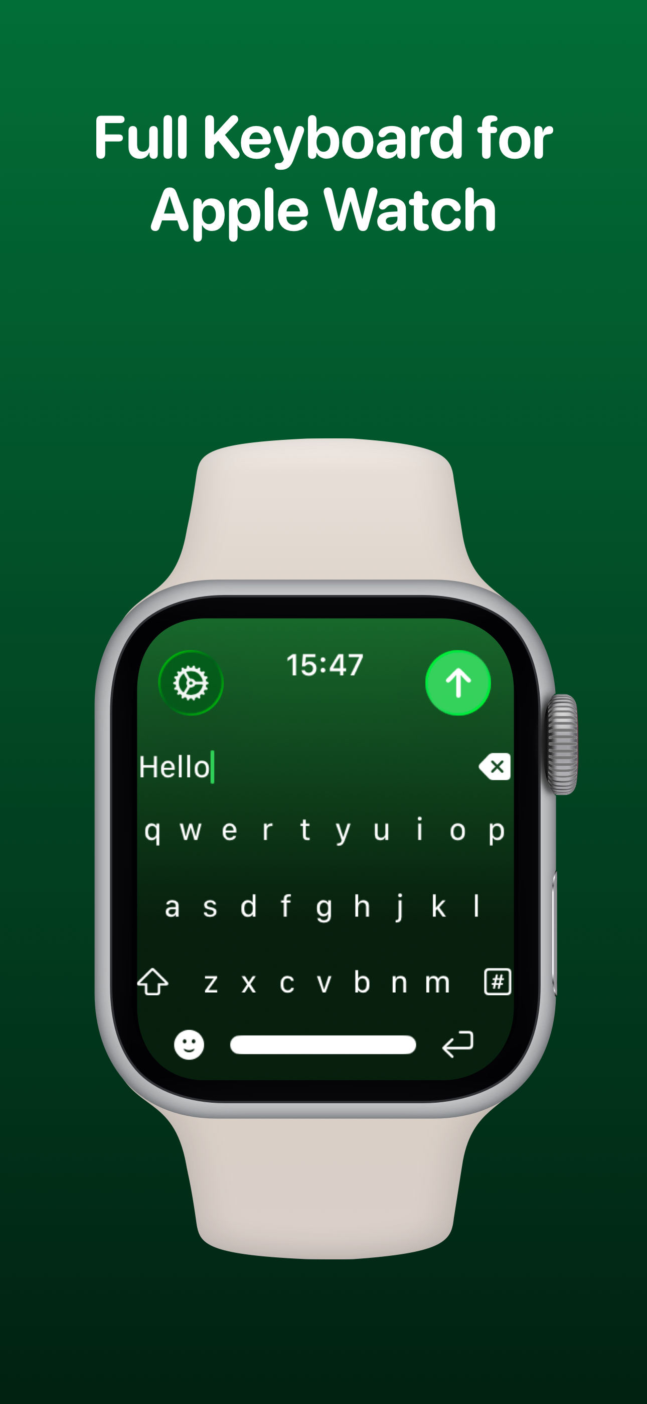 NanoType - Keyboard for Watch
