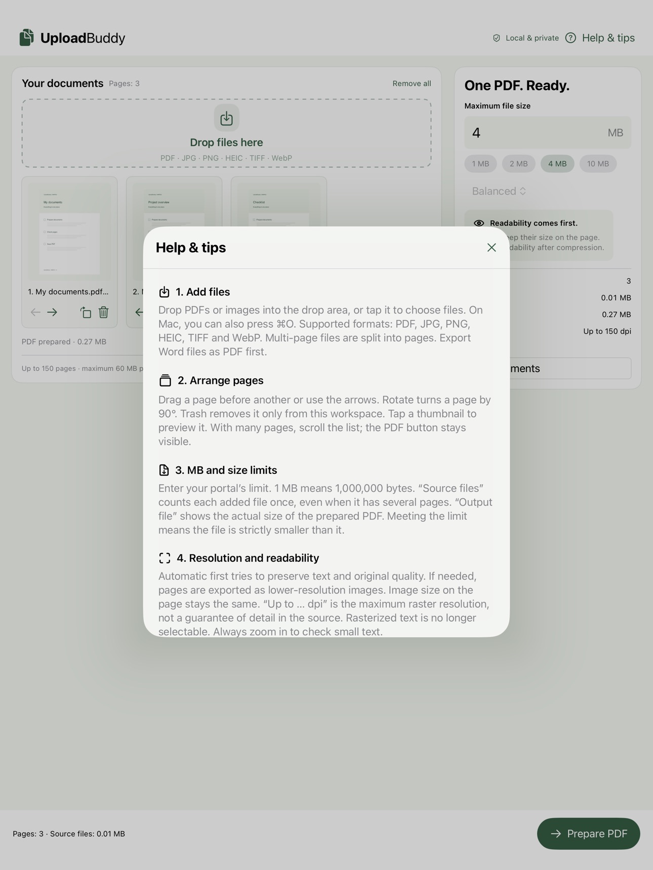 Screenshot 3 of UploadBuddy