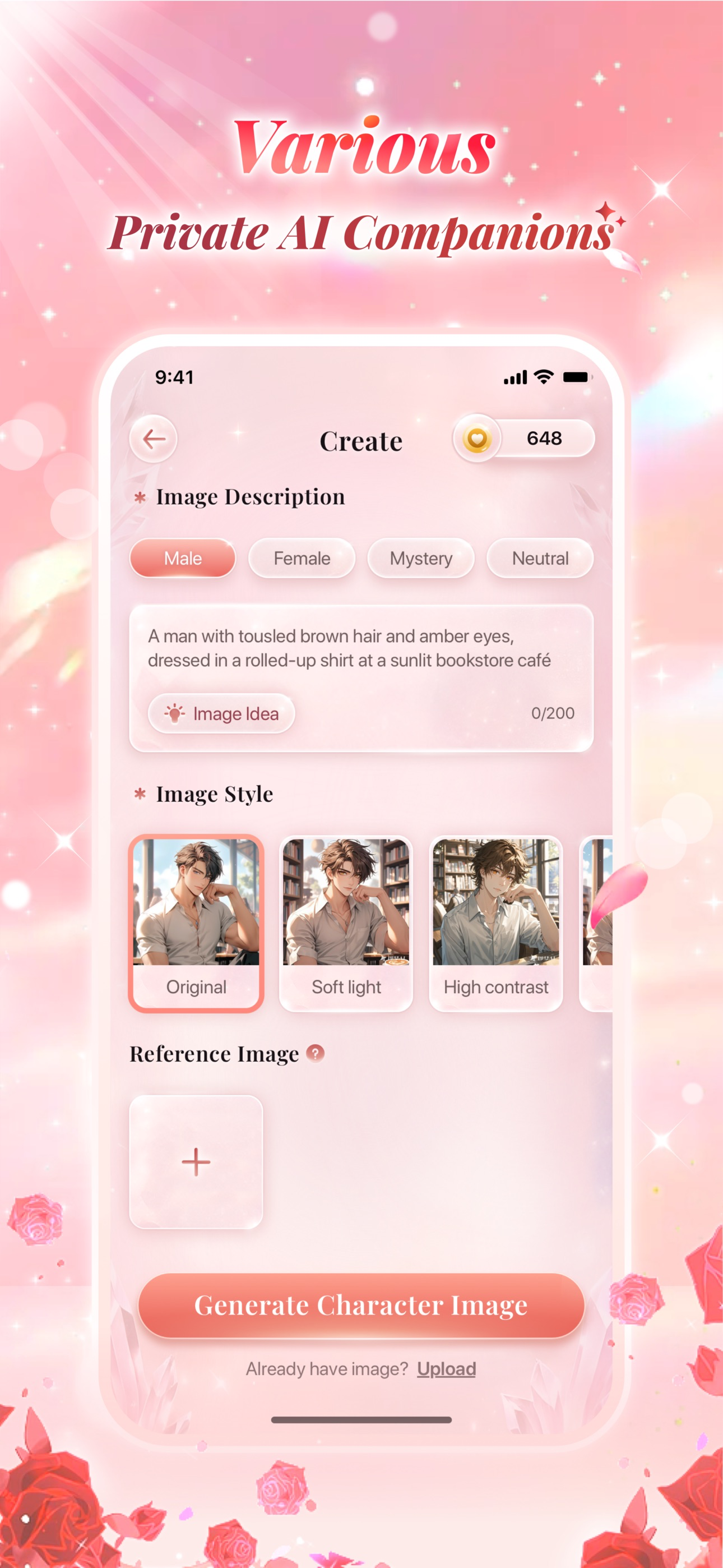 Yaply: Chat With AI Friends screenshot 4