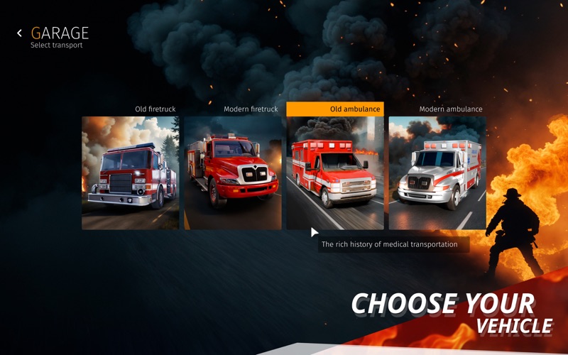 Firefighter Simulator: 911 Car Screenshot