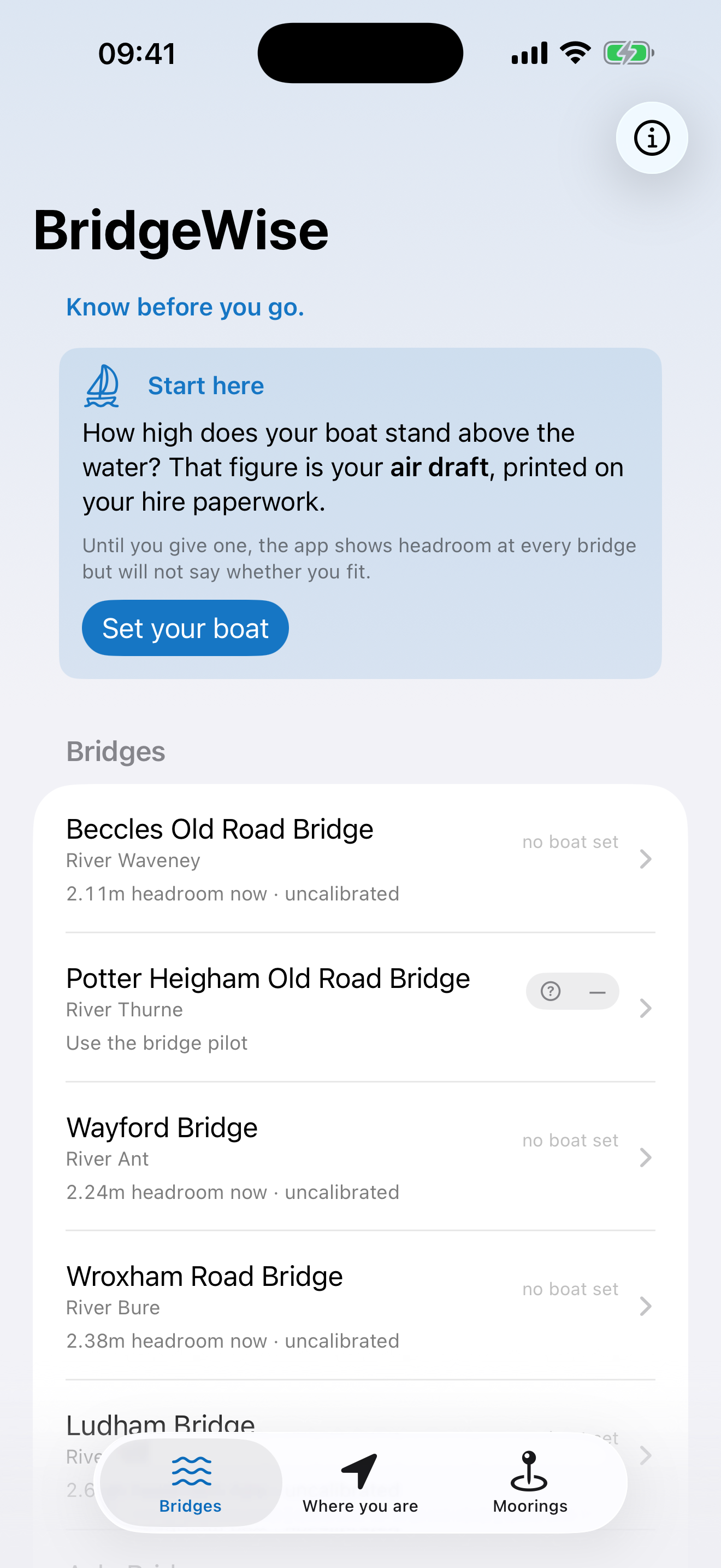 BridgeWise Norfolk Broads screenshot 5