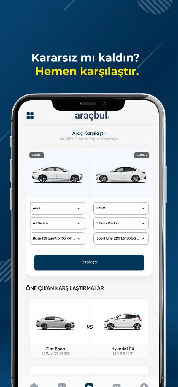 #4. Araçbul (iOS) Ved: Webformans