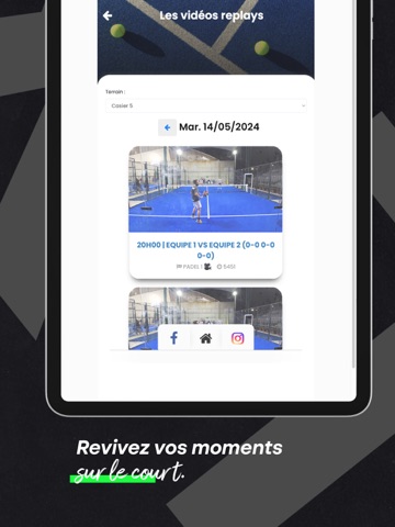Coquelicot Padel iPad screenshot