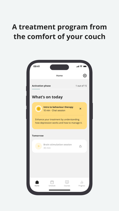 Flow - Depression treatment Screenshot