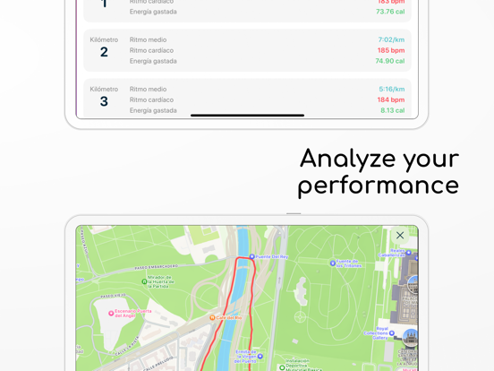 Pacer | Stay on pace iPad screenshot 4 - Sports app