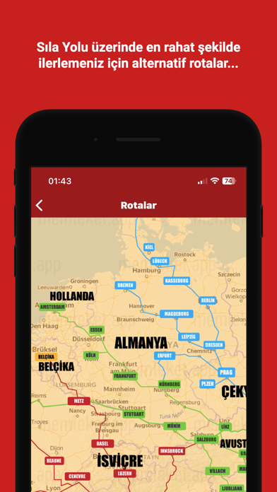 Memleket.App - Yol Rehberi Screenshot