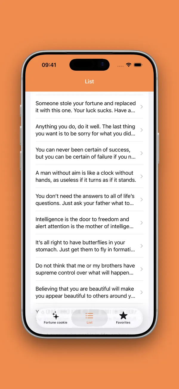 Screenshot #2 pour Fortune cookie