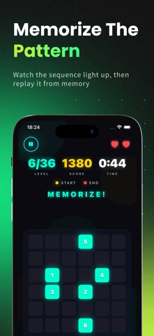MindTap: Memory Pattern Screenshot 2 of 6
