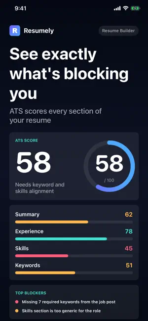 Resume AI - CV Builder screenshot 1