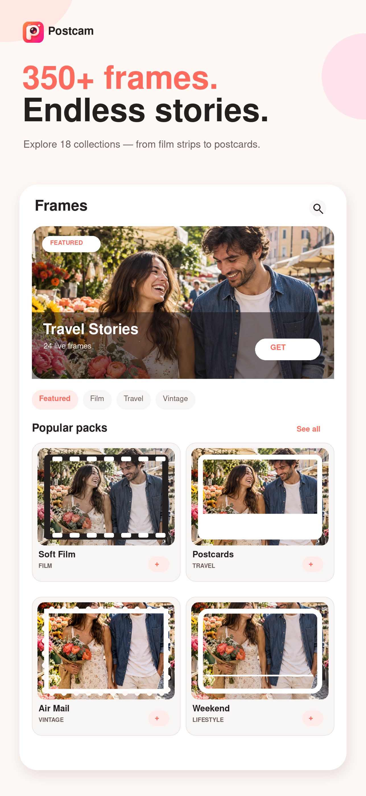 Screenshot 4 of Postcam: Frame Photo Editor